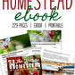 The Holistic Homestead {220+ pages}